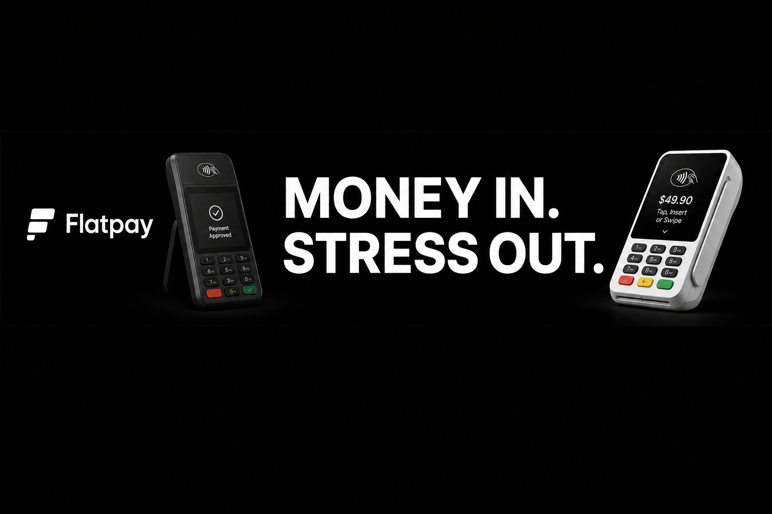 Flatpay — Money in, stress out: terminale POS e commissioni trasparenti